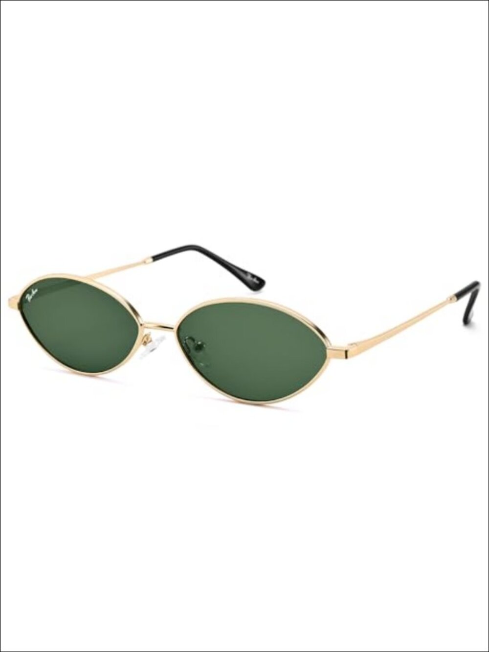Pro Acme Retro Oval Small Cat Eye Polarized Sunglasses for Women, 90s Trendy